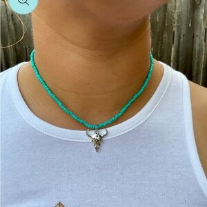 Choker Bull Beaded Necklace